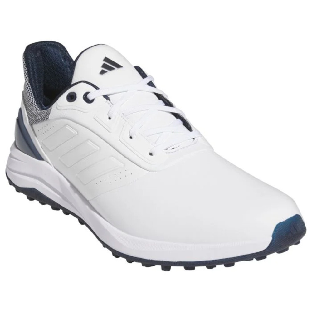 アディゼロ Adidas Mens Solarmotion 24 Golf Shoes White / Preloved Ink - Maple